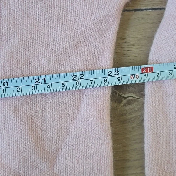 NWOT CASHMERE BOUTIQUE Oversized Cashmere Sweater Sz S - Picture 4 of 7